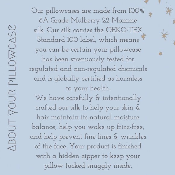 NEW The Golden Arch 100% Silk 22 Momme Pillowcase Pink, Size K - Picture 13 of 14